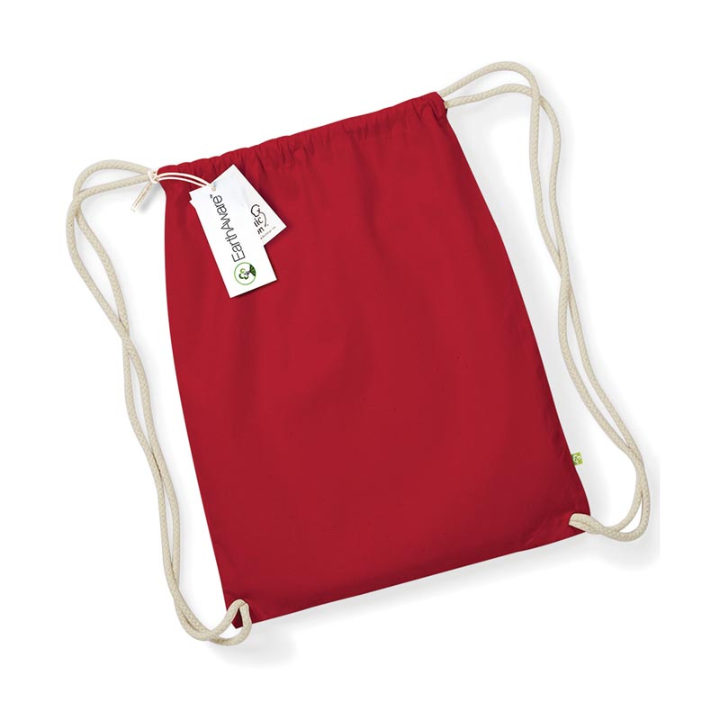 EarthAware® organic gymsac - Classic Red One Size